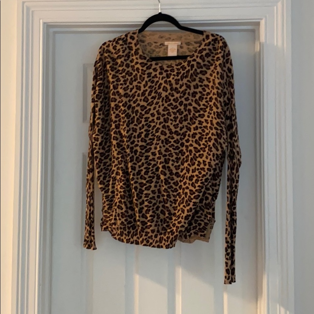 Cheetah sweater